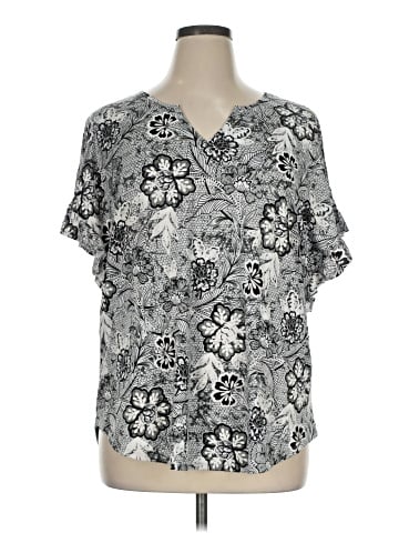 Ruby Rd. Short Sleeve Blouse (view 1)
