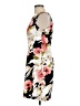 Connected Apparel Floral Ivory Cocktail Dress Size 10 Petite - photo 5