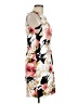 Connected Apparel Floral Ivory Cocktail Dress Size 10 Petite - photo 4