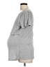Bearsland Gray Short Sleeve Top Size Lg Maternity - photo 5