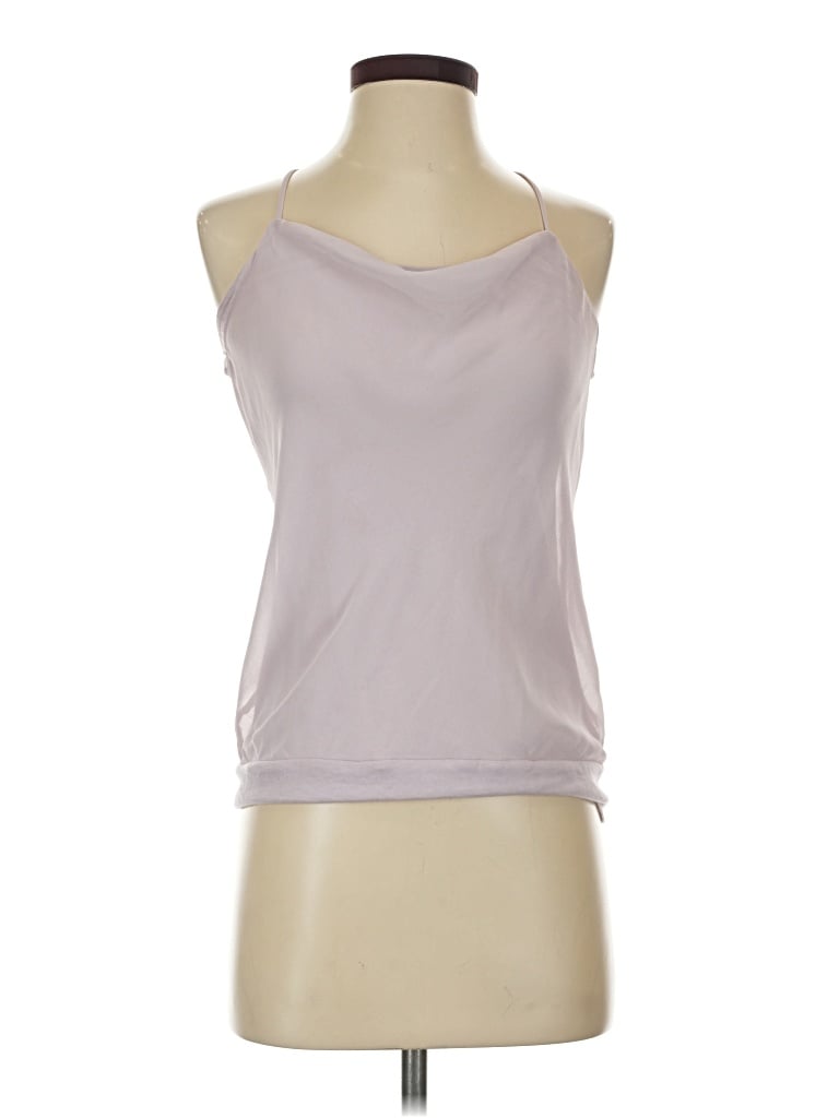 Pre-owned Express Tank Top Gray Halter Neckline Tops