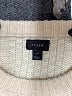 J.Crew 100% Lambswool Solid Ivory Wool Pullover Sweater Size M - photo 7