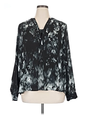 Simply Vera Vera Wang Long Sleeve Blouse (view 1)