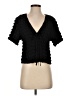 Versona Black Short Sleeve Blouse Size S - photo 1