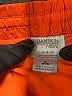 Danskin Now 100% Polyester Color Block Orange Athletic Shorts Size M - photo 3