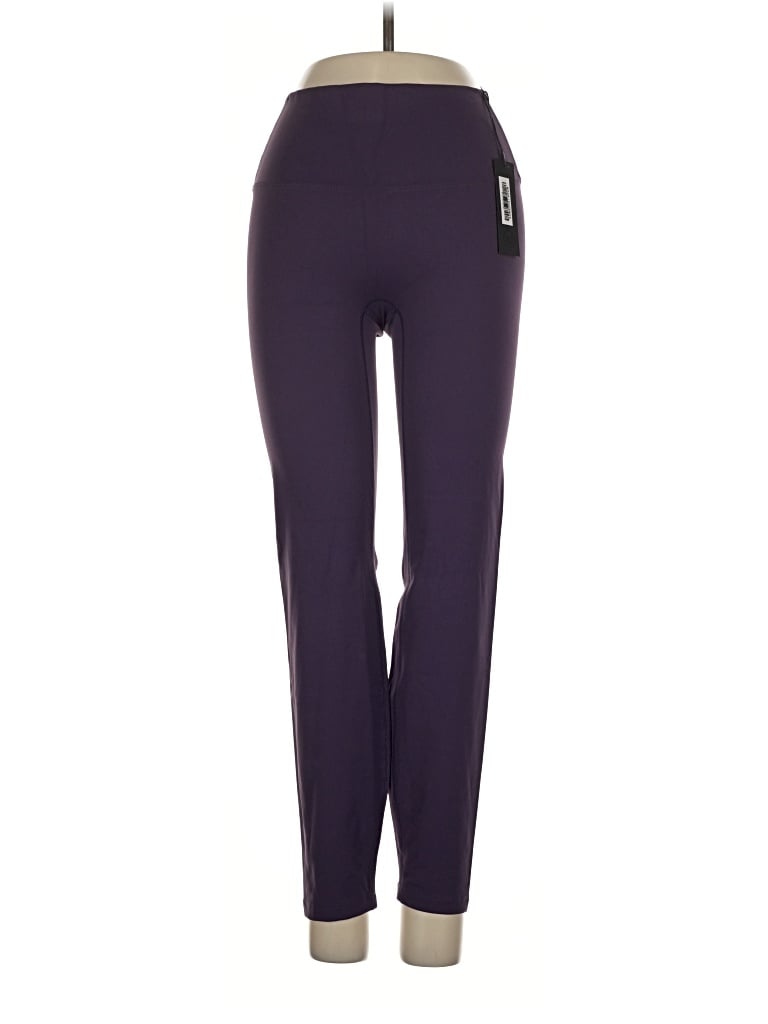 Pre-owned Savvi Active Pants In Purple