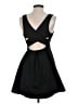 Express Solid Black Cocktail Dress Size 4 - photo 2