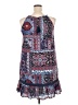 Allison Joy 100% Polyester Paisley Blue Casual Dress Size XL - photo 2