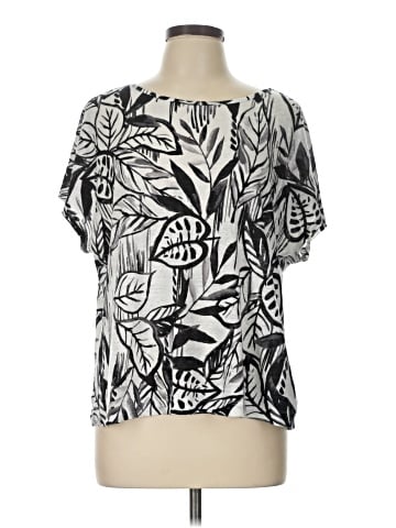 Tahari Short Sleeve Blouse (view 1)