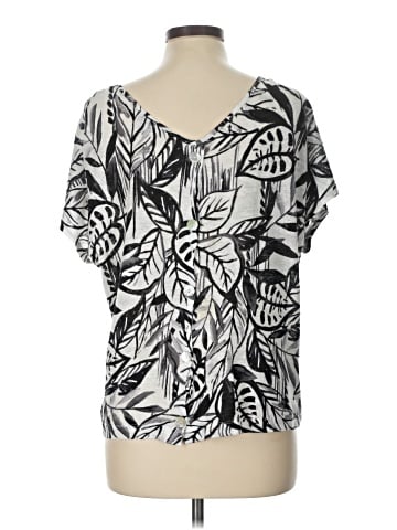 Tahari Short Sleeve Blouse (view 2)