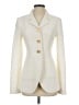 St. John 100% Cotton Ivory White Blazer Size 4 - photo 1