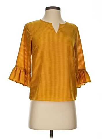 Ann Taylor Factory 3/4 Sleeve Blouse (view 1)