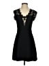 BCBGeneration 100% Recycled Polyester Black Cocktail Dress Size 4 - photo 1