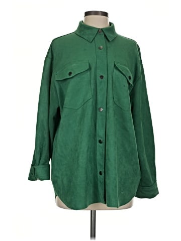 Zara Long Sleeve Button-Down Shirt (view 1)