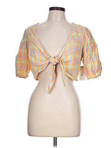 Billabong Short Sleeve Blouse (view 1)