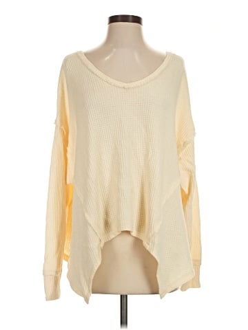 Pink Rose Pullover Sweater (view 1)
