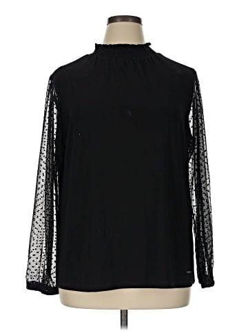 Anne Klein Long Sleeve Blouse (view 1)