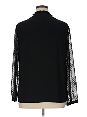 Anne Klein Long Sleeve Blouse (view 2)