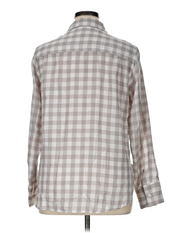 Velvet Heart Long Sleeve Button-Down Shirt (view 2)