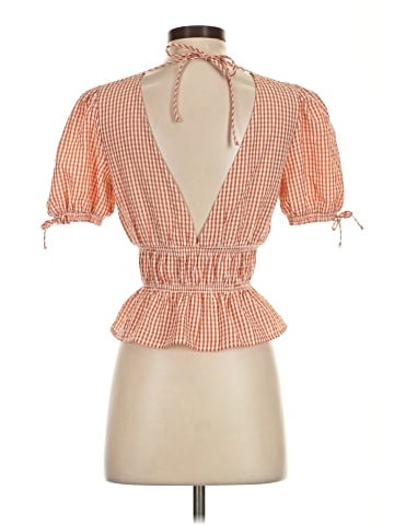 WAYF Short Sleeve Blouse (view 2)
