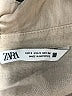 Zara Tan 3/4 Sleeve Button-Down Shirt Size S - photo 7