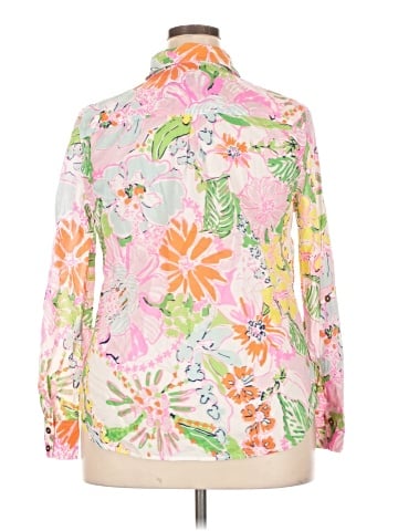 Lilly Pulitzer For Target Long Sleeve Blouse (view 2)