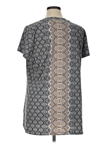 Isaac Mizrahi LIVE! Short Sleeve Blouse (view 2)