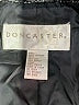 Doncaster Collection 100% Leather Solid Black Leather Jacket Size L - photo 6