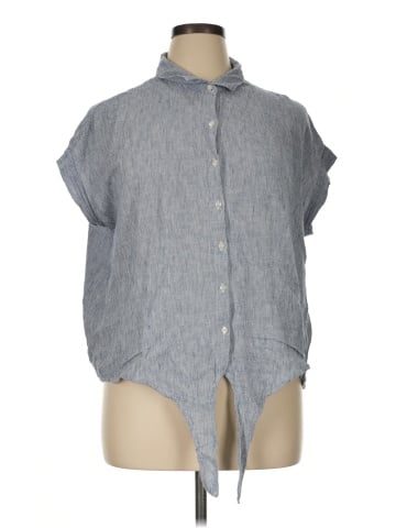 Weatherproof Sleeveless Button-Down Shirt (view 1)