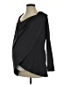Ingrid + Isabel Black Gray 3/4 Sleeve Blouse Size Sm (1) - photo 1