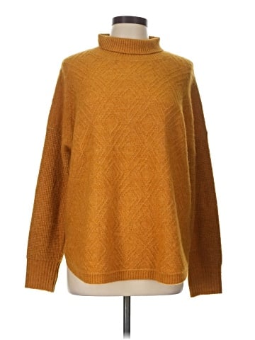 Tribal Turtleneck Sweater (view 1)