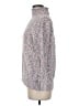L.L.Bean 100% Cotton Tweed Gray Turtleneck Sweater Size M - photo 5