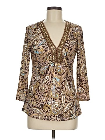 Boston Proper 3/4 Sleeve Blouse (view 1)
