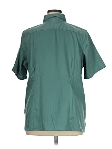 Lands' End Short Sleeve Button-Down Shirt (view 2)