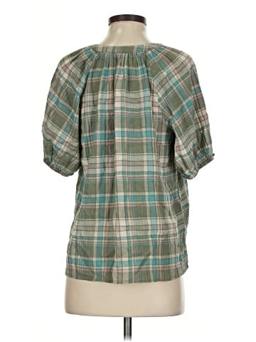 Ann Taylor LOFT Short Sleeve Blouse (view 2)