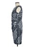 En Focus Studio Houndstooth Blue Cocktail Dress Size 8 - photo 5