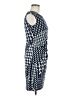 En Focus Studio Houndstooth Blue Cocktail Dress Size 8 - photo 4