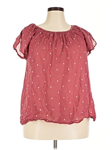 Caslon Short Sleeve Blouse (view 1)