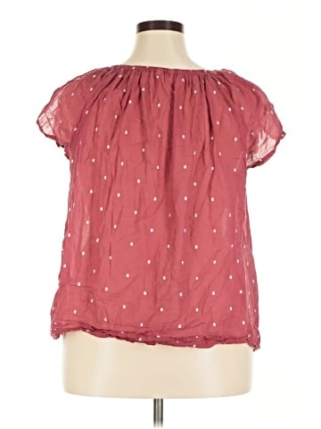 Caslon Short Sleeve Blouse (view 2)