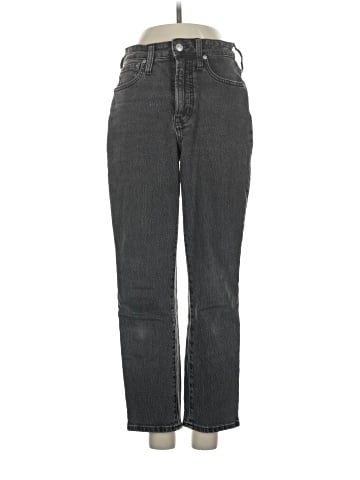 Madewell The Petite Curvy Perfect Vintage Jean in Lunar Wash (view 1)