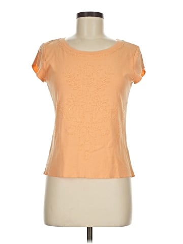 So Blue Sigrid Olsen Short Sleeve Top (view 1)