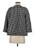 Max Studio 100% Polyester Houndstooth Black Coat Size S - photo 2