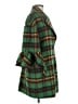 Ivy Jane 100% Polyester Plaid Green Coat Size M - photo 4
