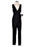 BCBGeneration 100% Polyester Solid Black Jumpsuit Size 0 - photo 1