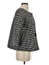 Max Studio 100% Polyester Houndstooth Black Coat Size S - photo 4