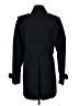Sandro 100% Polyester Black Trenchcoat Size Med (2) - photo 2