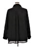 George 100% Polyester Stars Black Long Sleeve Blouse Size 2X - photo 2
