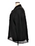 George 100% Polyester Stars Black Long Sleeve Blouse Size 2X - photo 5