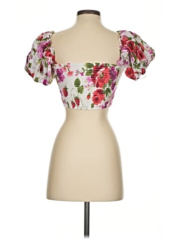 Abercrombie & Fitch Short Sleeve Blouse (view 2)