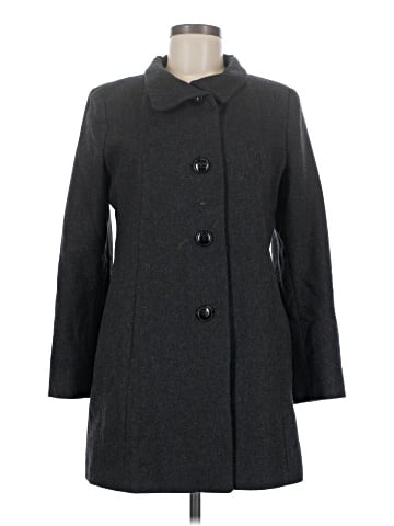 AK Anne Klein Wool Coat (view 1)